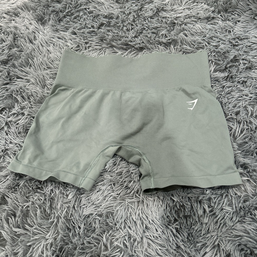 Gymshark Teal (Green) Biker Gym Shorts